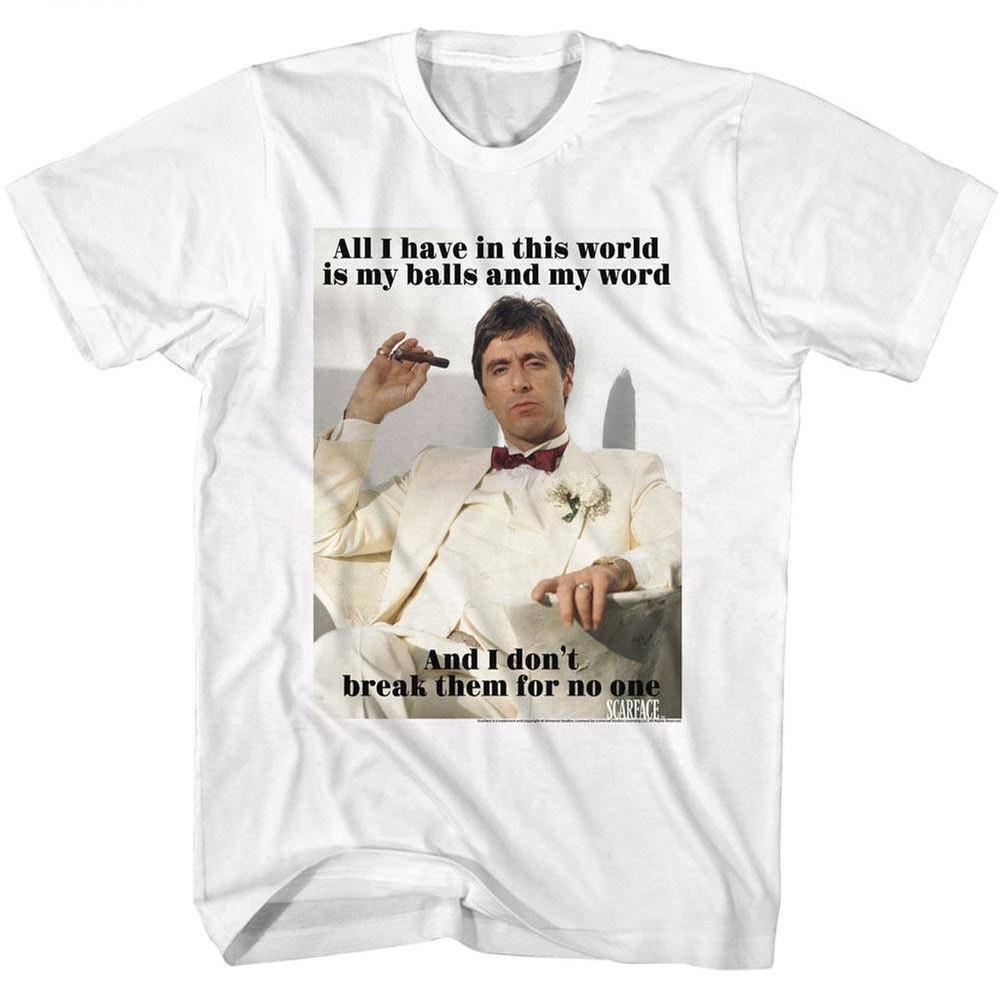 Scarface Break White T Shirt